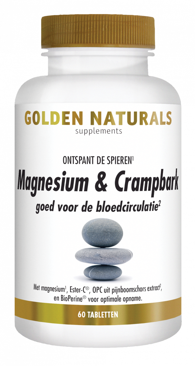 Golden Naturals Magnesium & Crampbark 