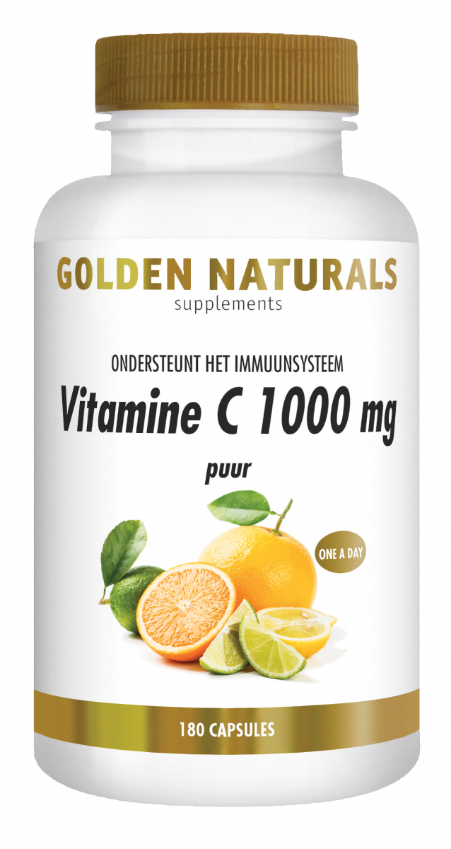 Golden Naturals Vitamine C1000mg puur
