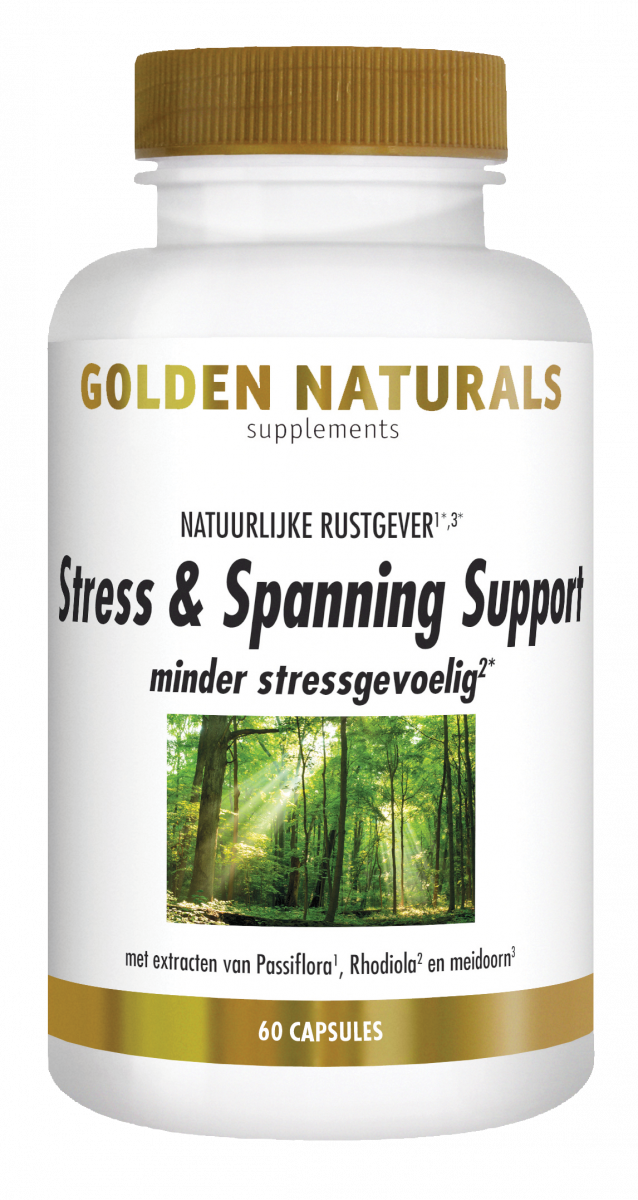 Golden Naturals Stress & Spanning Support