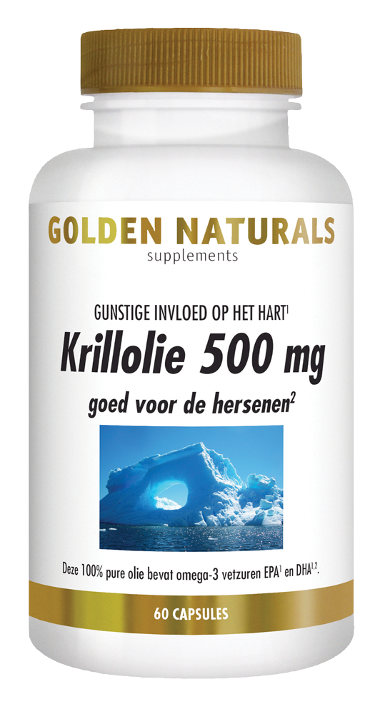 Golden Naturals Krillolie 500mg