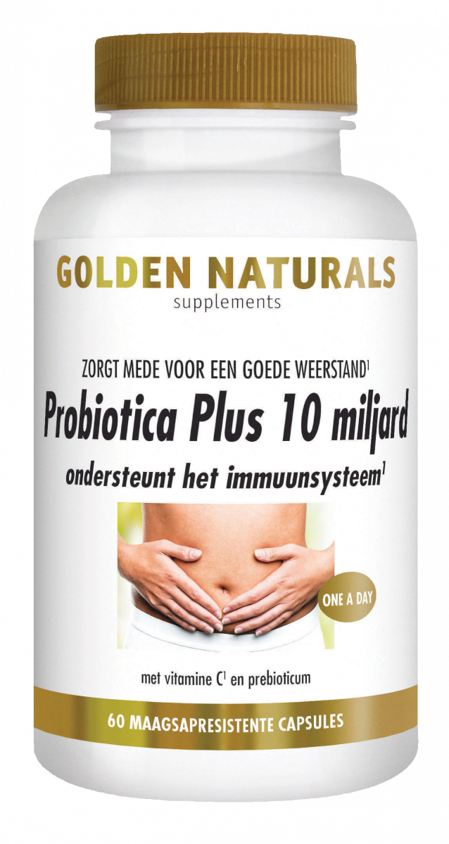 Golden Naturals Probiotica Plus 10 miljard