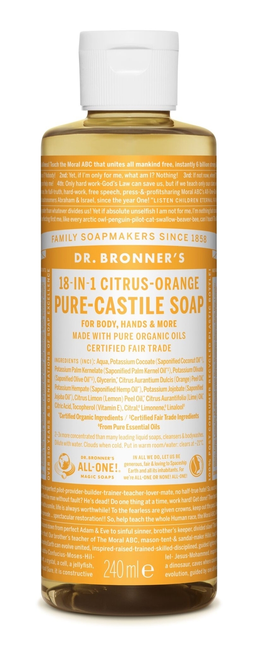 belasting matchmaker Roeispaan Dr Bronners Vloeibare Zeep met Citrus 240ml Kopen? - Groenlijf