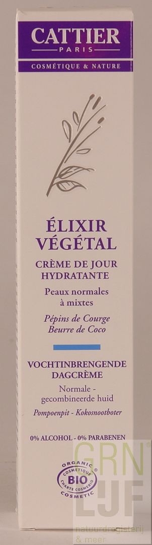 Cattier Dagcrème Eleixer Vegetal