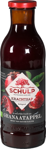 Schulp Krachtsap Granaatappelsap 750ml