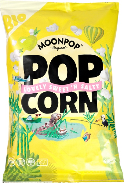 Moonpop Popcorn Sweet 'N Salty 
