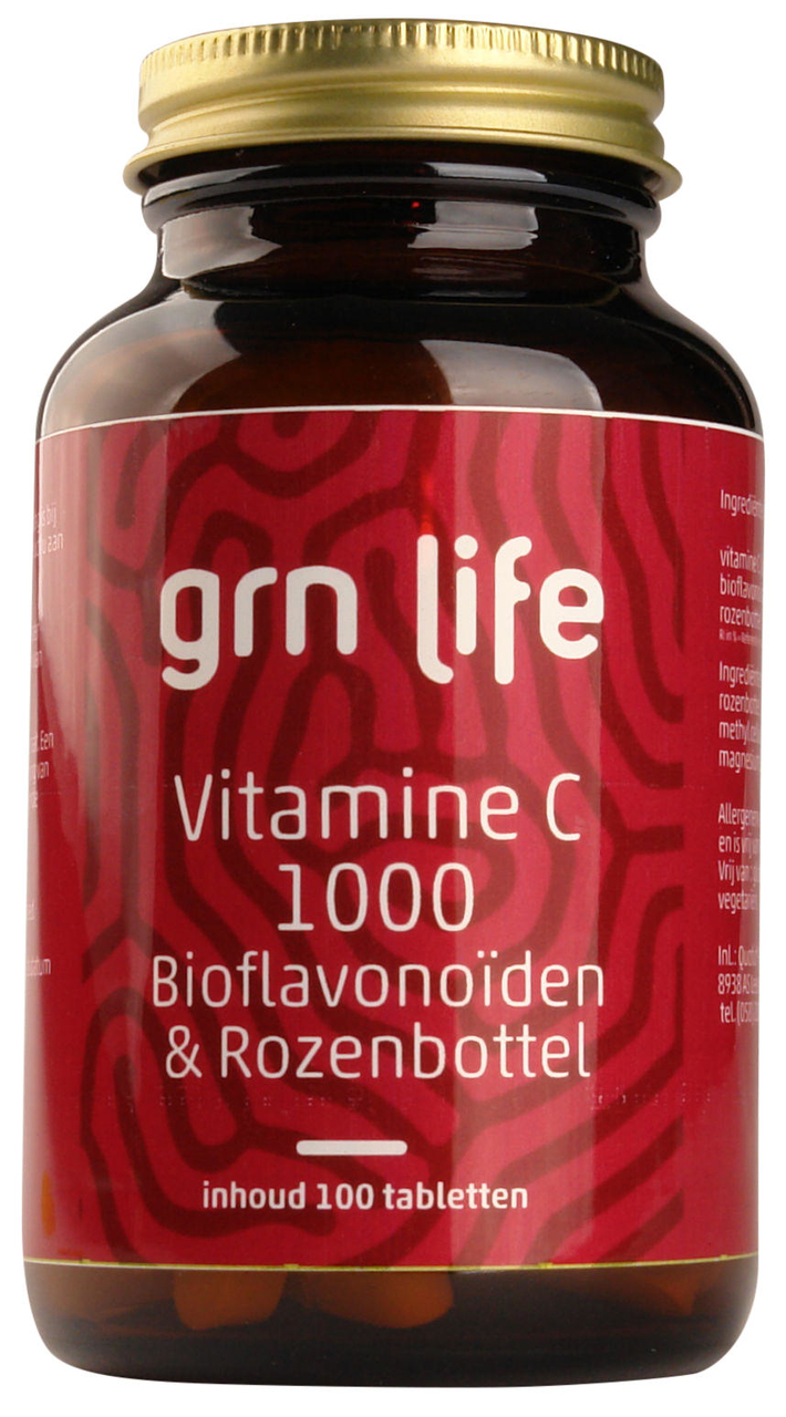 Vitamine C 1000 TR met bioflavenoiden & Rozenbottel