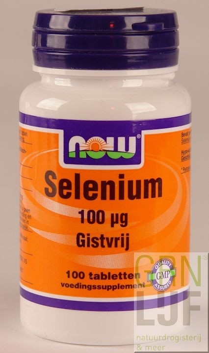 Now Selenium 100mcg gistvrij