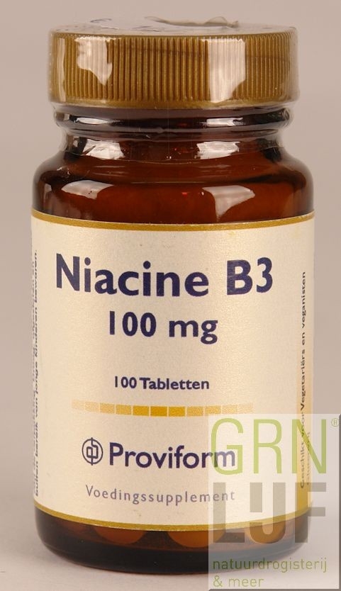 Proviform Vitamine B3 (niacine) 100mg