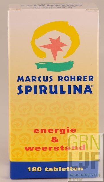 Marcus Rohrer Spirulina 180tabl