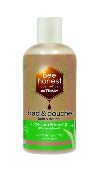 Bad & Douche Aloë vera & honing 250ml - Bee Honest