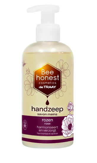 Handzeep Rozen pompje 250ml - Bee Honest