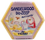 BIO zeep Sandelwood 100gram - De Traay