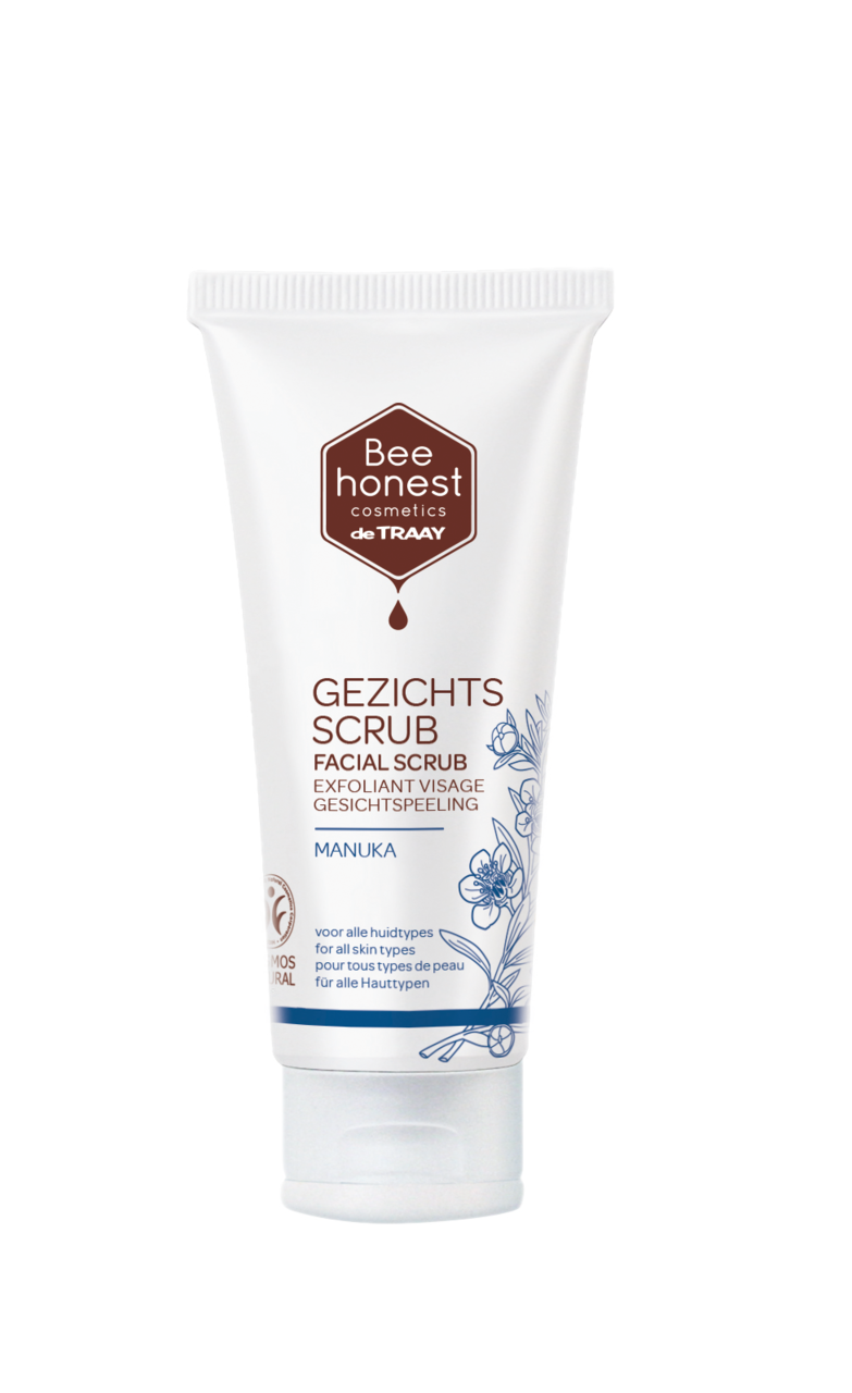 Gezichtsscrub Manuka 50ml - Bee Honest