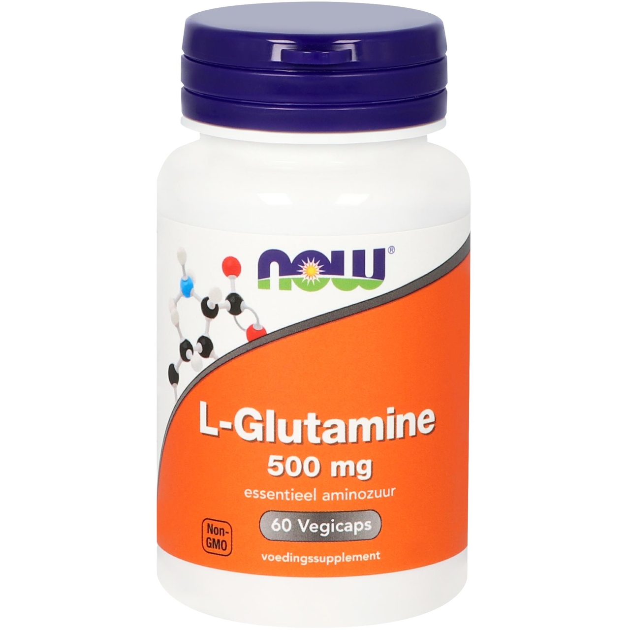 L-Glutamine 500 mg - 60 caps - Vitortho / NOW