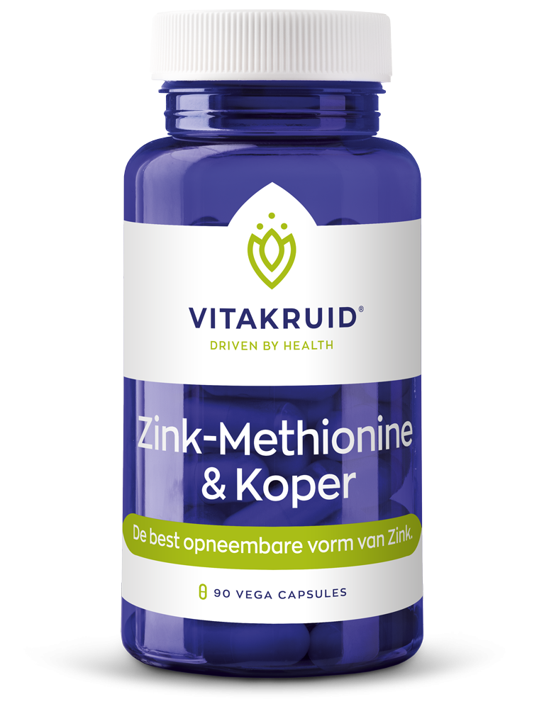 Vitakruid Zink-Methionine & Koper 90 capsules