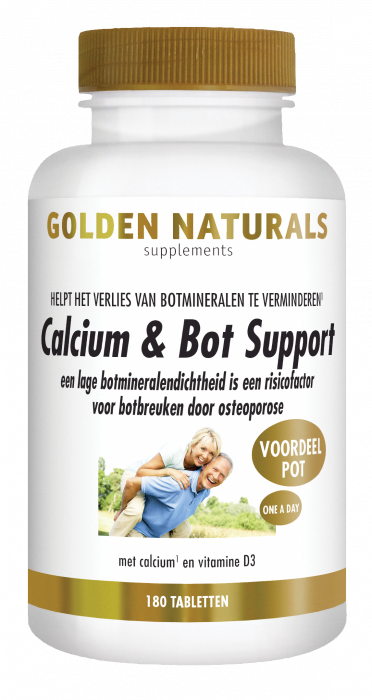 Golden Naturals Calcium en Bot Support