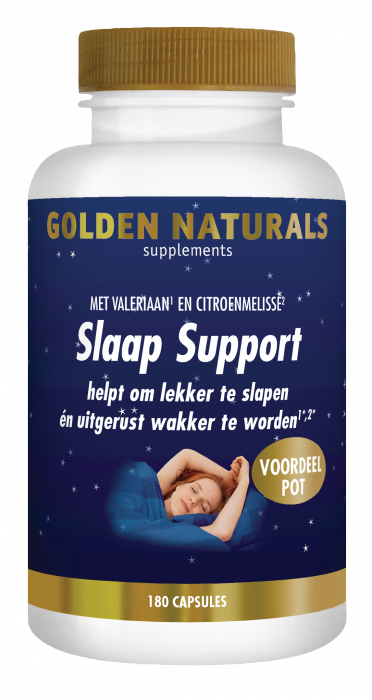 Golden Naturals Slaap Support 180 Capsules