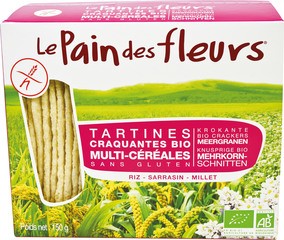 Le Pain des Fleurs Crackers Meergranen