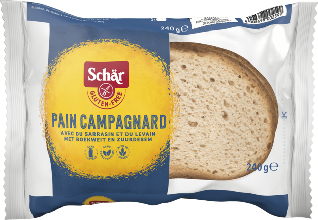 Schar - Landbrood Zuurdesem - 240gram - Glutenvrij