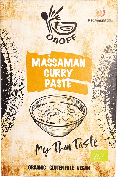 Onoff - Thaise Massaman Currypasta - 50g