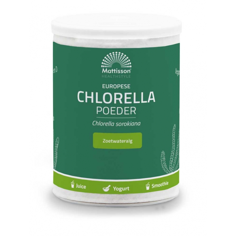 Europese Chlorella Poeder 125g - Mattisson