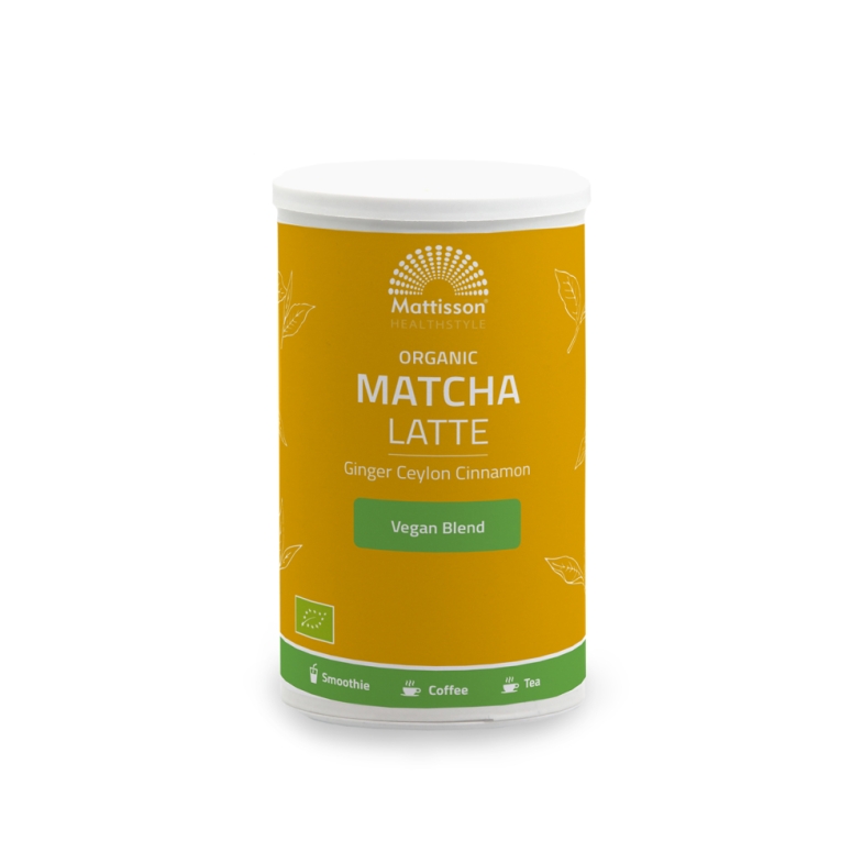 Matcha Latte Gember – Ceylon kaneel BIO Mattisson