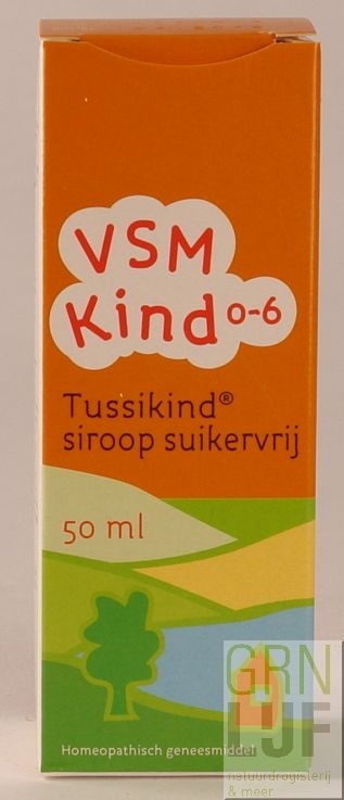 VSM Tussikind siroop suikervrij