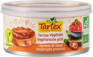 Tartex Vega paté zongerijpte groente