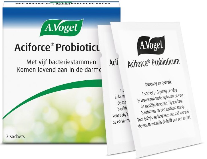 Aciforce Probioticum - 7 sachets - A. Vogel