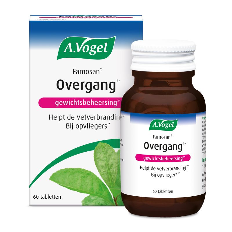 Famosan Overgang Gewichtsbeheersing - 60 tabletten - A. Vogel