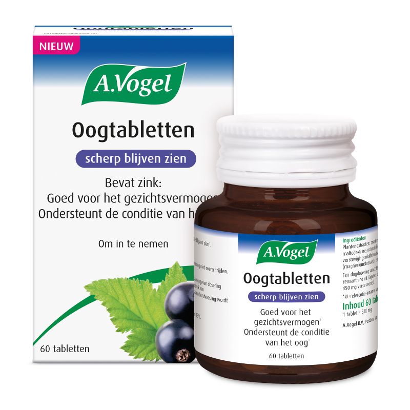 Oogtabletten - 60 tabletten - A. Vogel