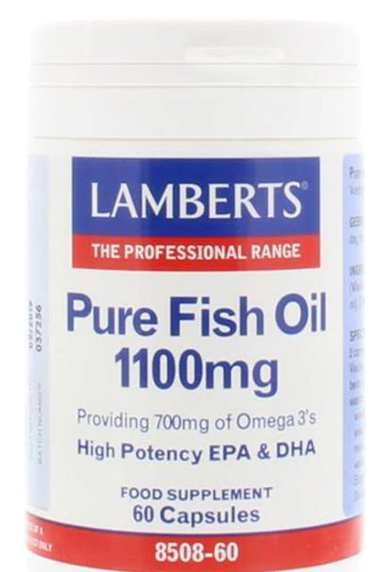 Lamberts Pure Visolie 1100mg 60 capsules