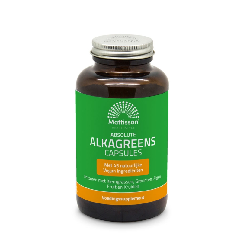 Absolute AlkaGreens 540mg - 180caps - Mattisson