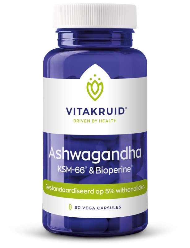 Vitakruid - Ashwagandha KSM-66® & Bioperine® - 90 capsules