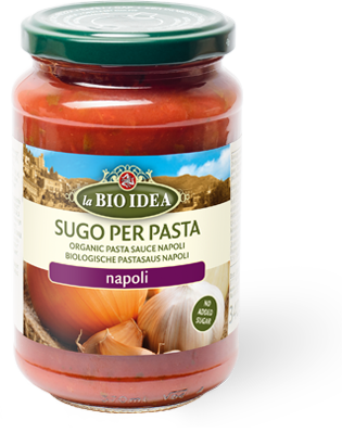 La Bio Idea - Pastasaus Napoli - 340g