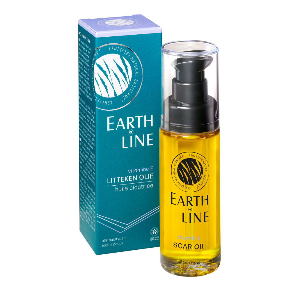 Earth Line - Vitamine E Littekenolie - 30ml