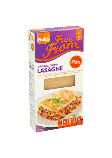 Peak's Free - Lasagne - 250gram