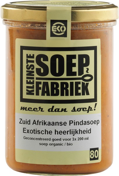 KleinsteSoepFabriek Zuid Afrikaanse Pindasoep