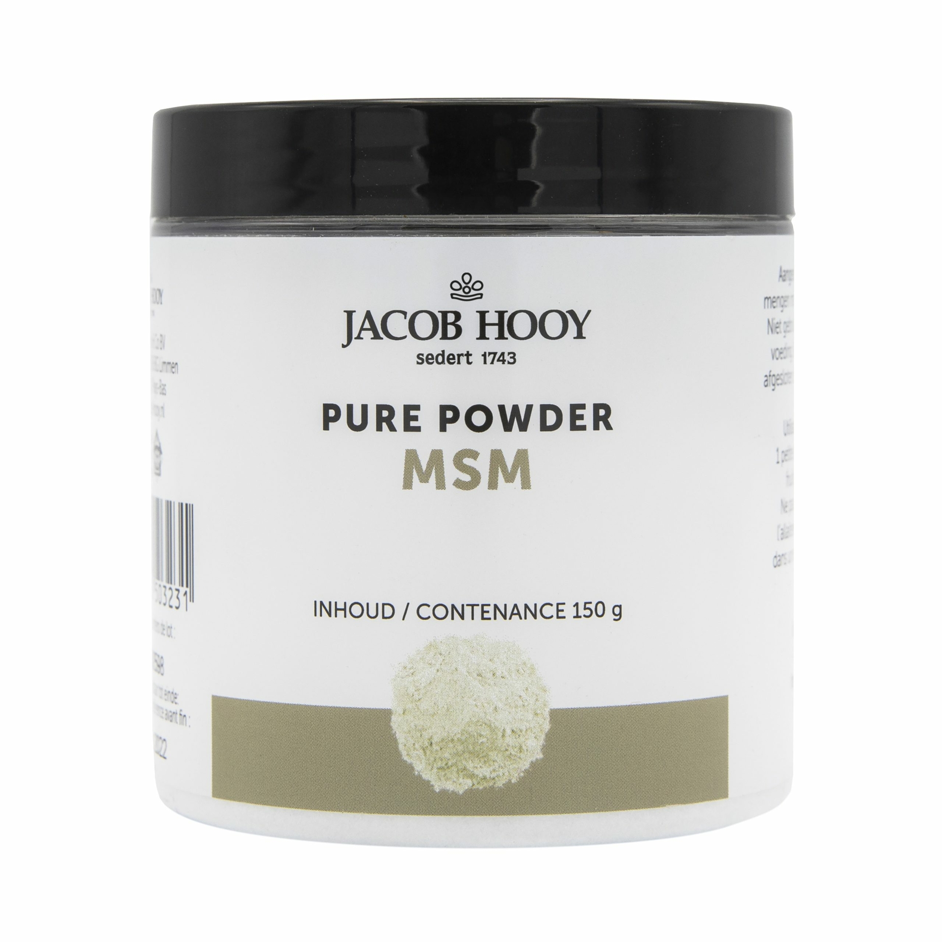 Jacob Hooy - MSM poeder - 150g