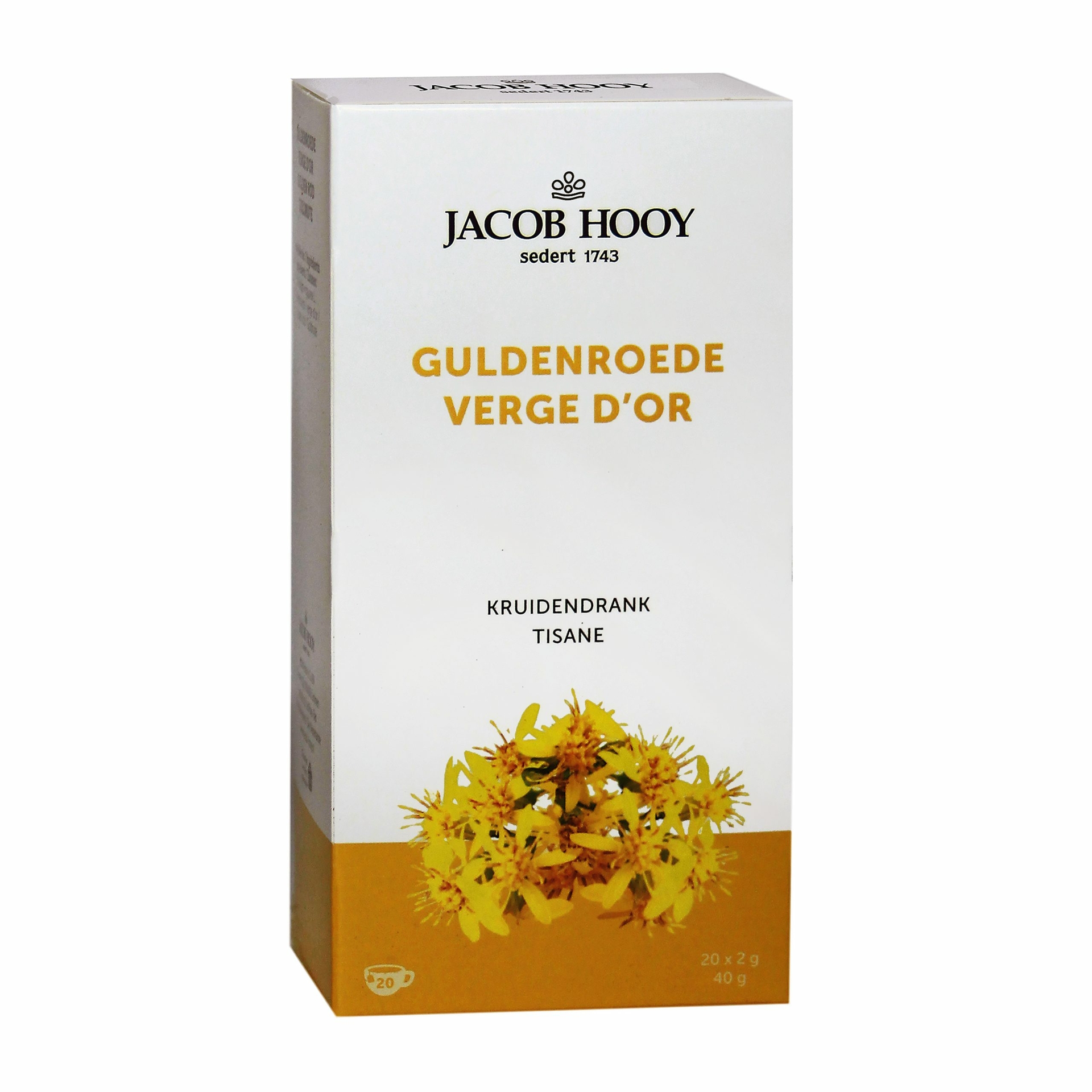 Guldenroede Thee - 20 zakjes - Jacob Hooy