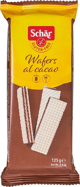 Schar - Chocoladewafels - 125 gram