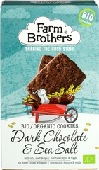 Farm Brothers - Pure Chocolade & Zeezout Koekjes - 150 gram