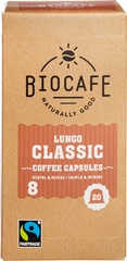 Biocafe Koffiecapsules Lungo