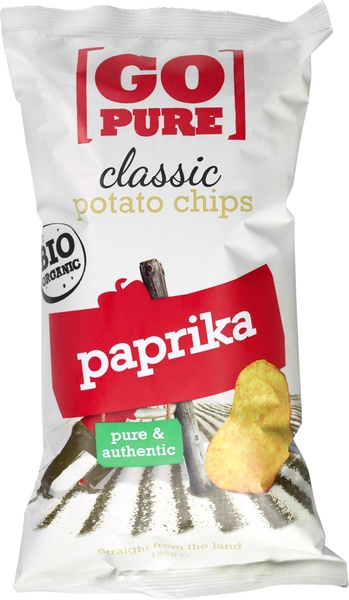 Go Pure Paprikachips 