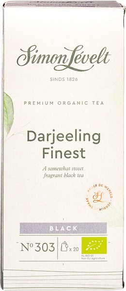 Simon Lévelt - Zwarte thee darjeeling finest - 20 builtjes