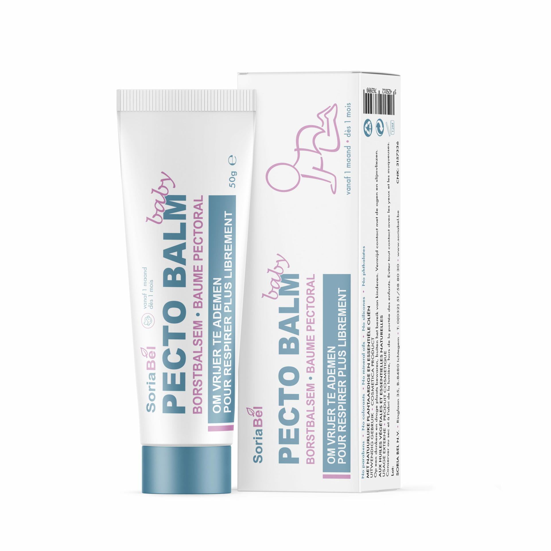  Pecto Balm Baby - 50g - SoriaBel