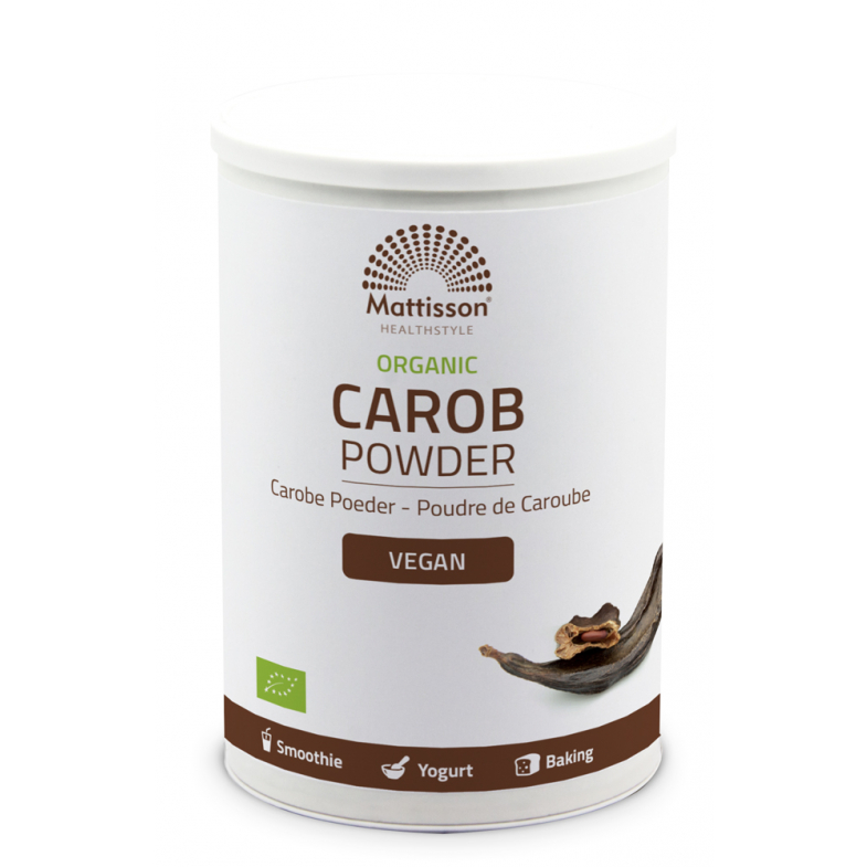 Biologisch Carobe poeder - 400 g - Mattisson