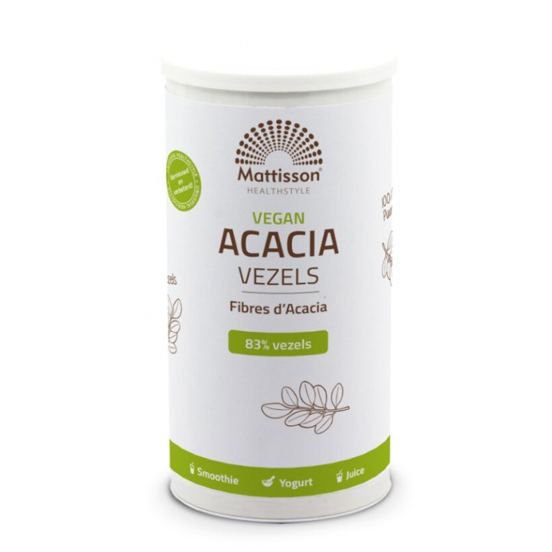 Biologische Acacia Vezels - 83% Vezels - 220 gram - Mattisson