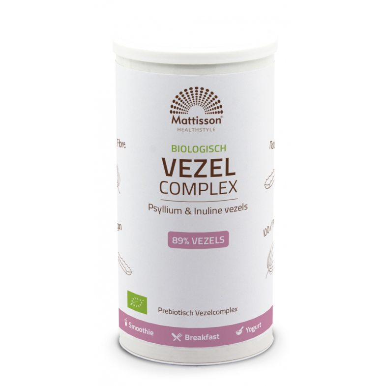 Biologisch Vezel Complex - Psyllium & Inuline - 275 gram - Mattisson