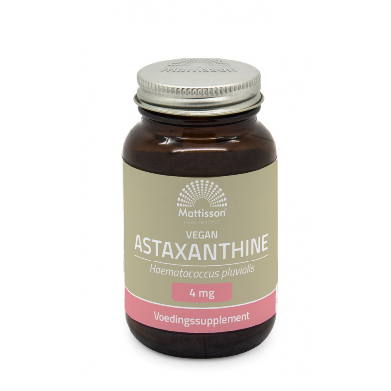 Astaxanthine 4mg - 60 capsules - Mattisson